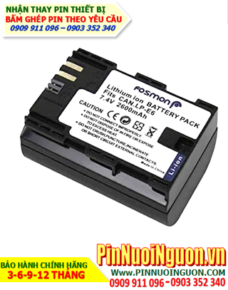 Pin sạc máy ảnh CANON LP-E6 Li-ion 7,4v 2000mAh, Thay cell pin máy ảnh CANON LP-E6 Li-ion 7,4v 2000mAh